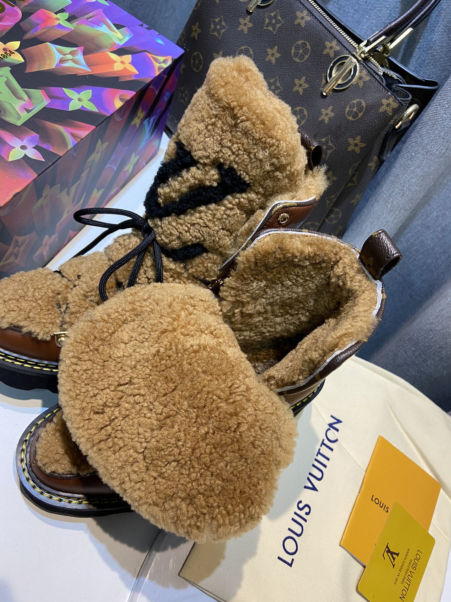 Louis Vuitton Women’s Beaubourg Ankle Boot Brown For Women LV - Image 8