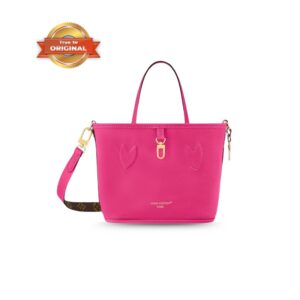 [True-to-ORIGINAL] Louis Vuitton Neverfull Bandoulière Inside Out BB Rose For Women 24cm/9.4in – M12106