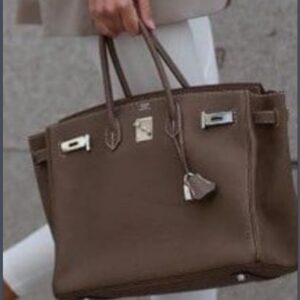 Hermes Birkin 25 Brown Togo Leather Size 25cm