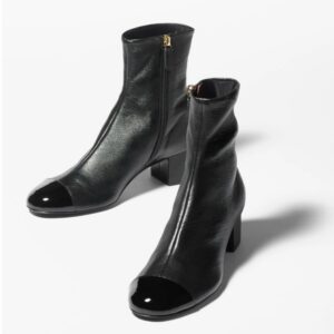 Chanel Ankle Boot Black for Women size 41EU