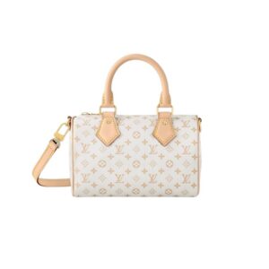 [True-to-ORIGINAL] | Louis Vuitton Speedy Bandoulière 20 Beige For Women M12747