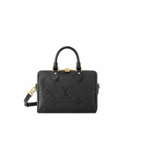 Louis Vuitton Speedy Bandoulière 25 Bag Black For Women‎ 9.8n/25cm M58951
