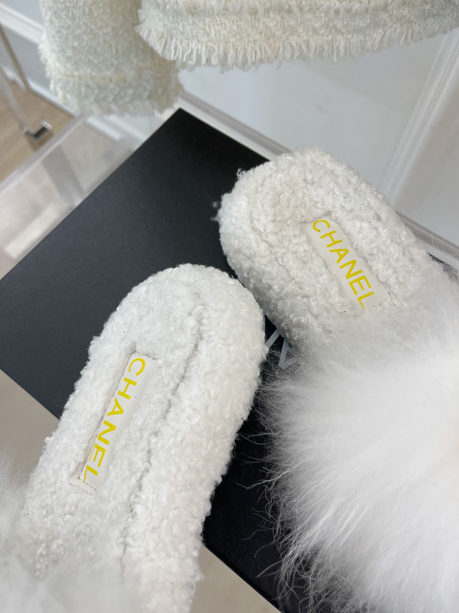 Chanel Women’s Mules White For Women 0,7in/ 2cm - Image 2