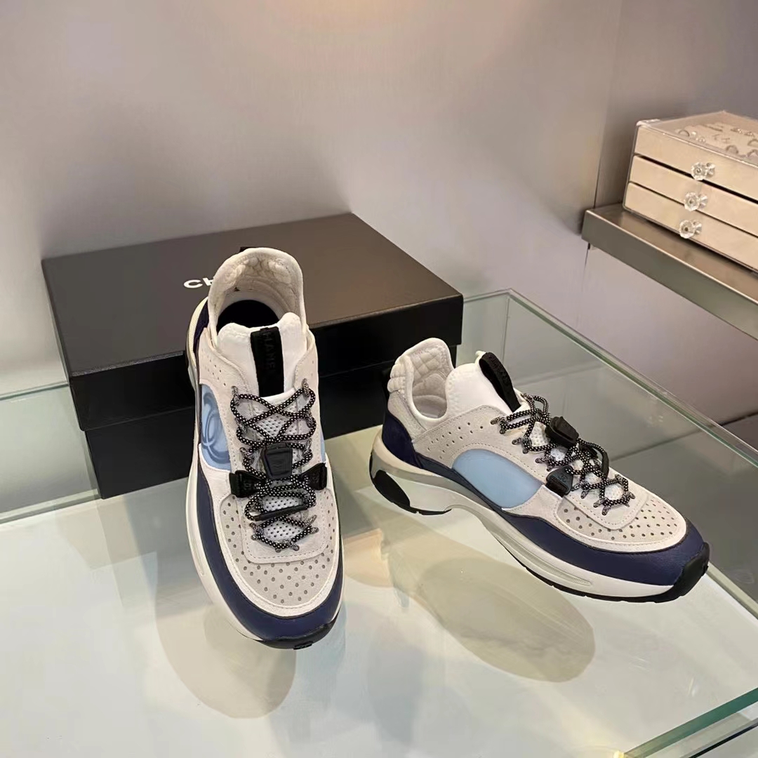 Chanel Women’s Sneakers White For Women - Image 4