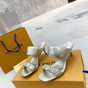 Louis Vuitton Women’s Drapy Mule Gold For Women LV