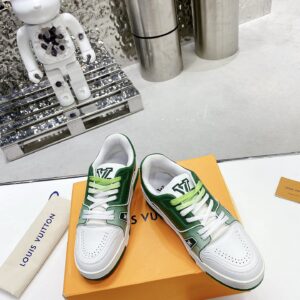Louis Vuitton Women’s LV Trainers Green For Women LV