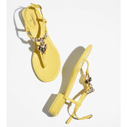 Sandals Yellow For Women – G39674 X01000 0S083 - Image 4
