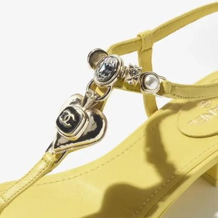 Sandals Yellow For Women – G39674 X01000 0S083 - Image 3