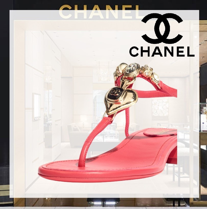 Sandals Red For Women – G39674 X01000 0S079 - Image 2