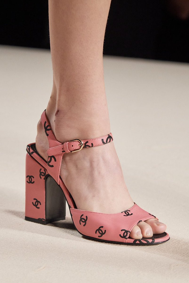 CC 100mm Heeled Sandal Pink For Women - Image 5