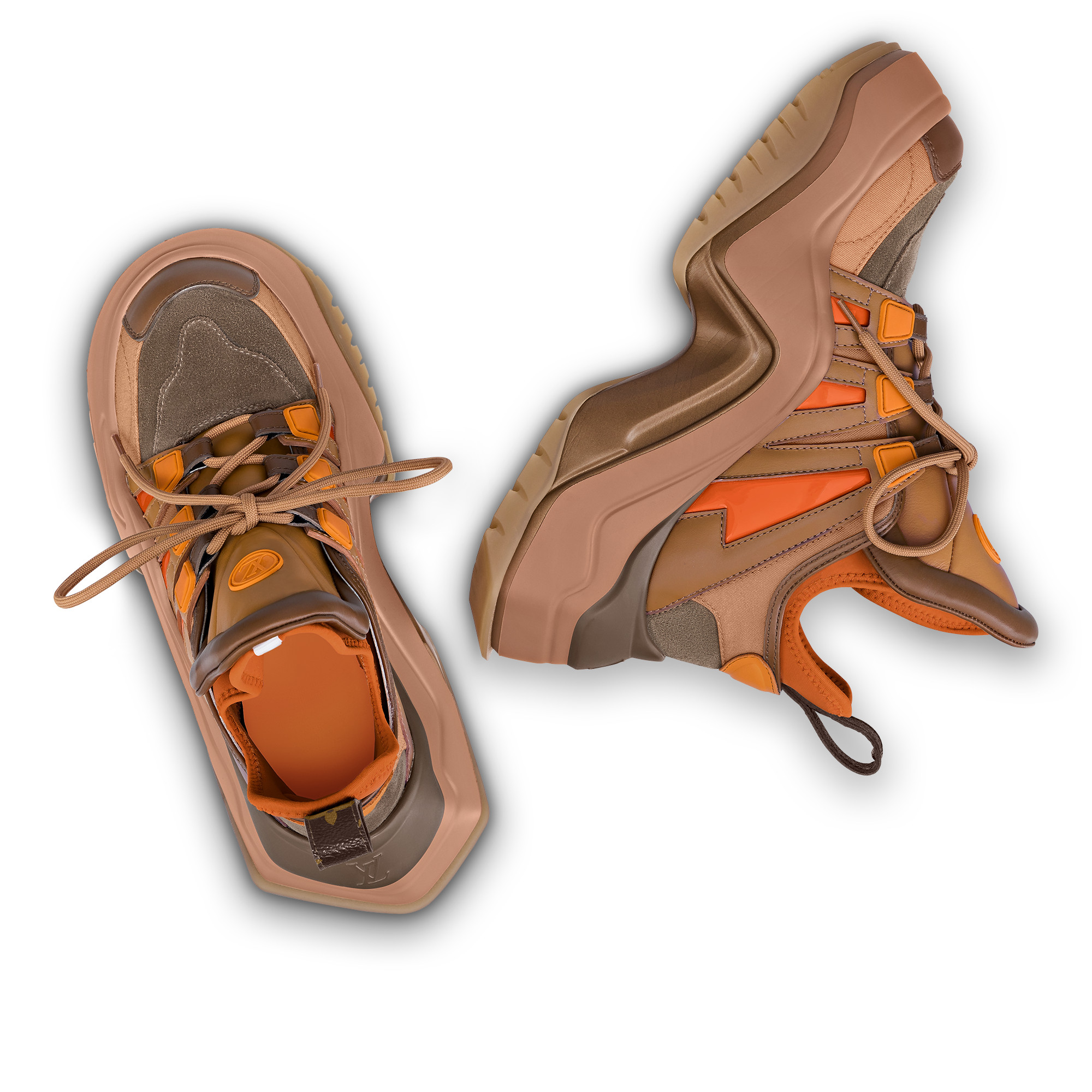 LV Archlight 2.0 Platform Sneaker Brown For Women 1ABIJ4 - Image 12