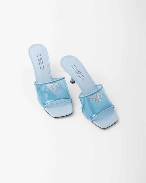 Plexiglas And Patent Sandals Light Blue For Women 1XX644_3N09_F0076_F_065 - Image 5