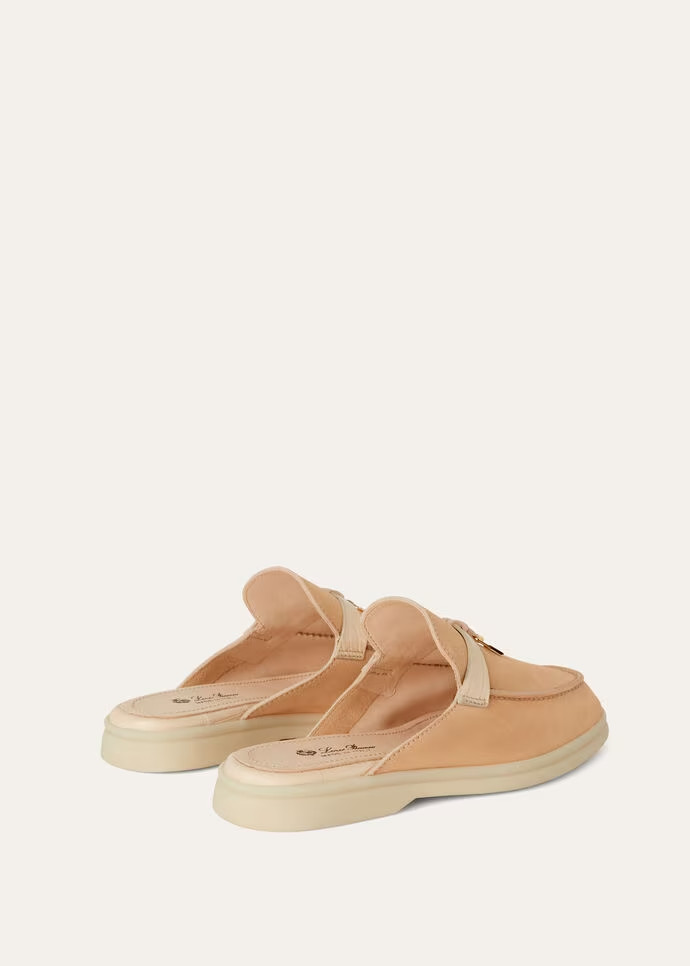 Loro Piana Nautical Charms Walk Babouche Loafers Lemon Meringue For Women – FAM5312 20D2 - Image 3