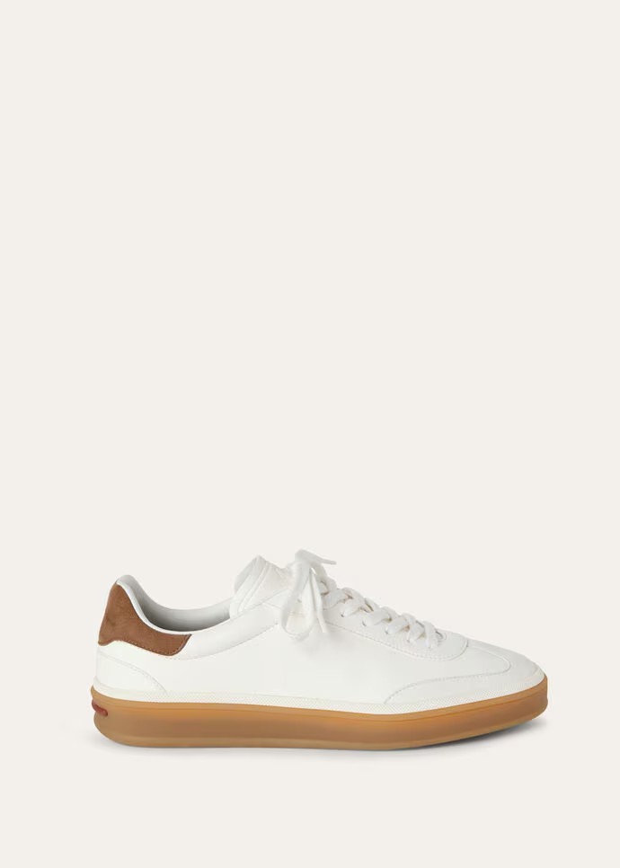 Loro Piana Tennis Walk Sneakers White For Women FAO1548 1000 - Image 2