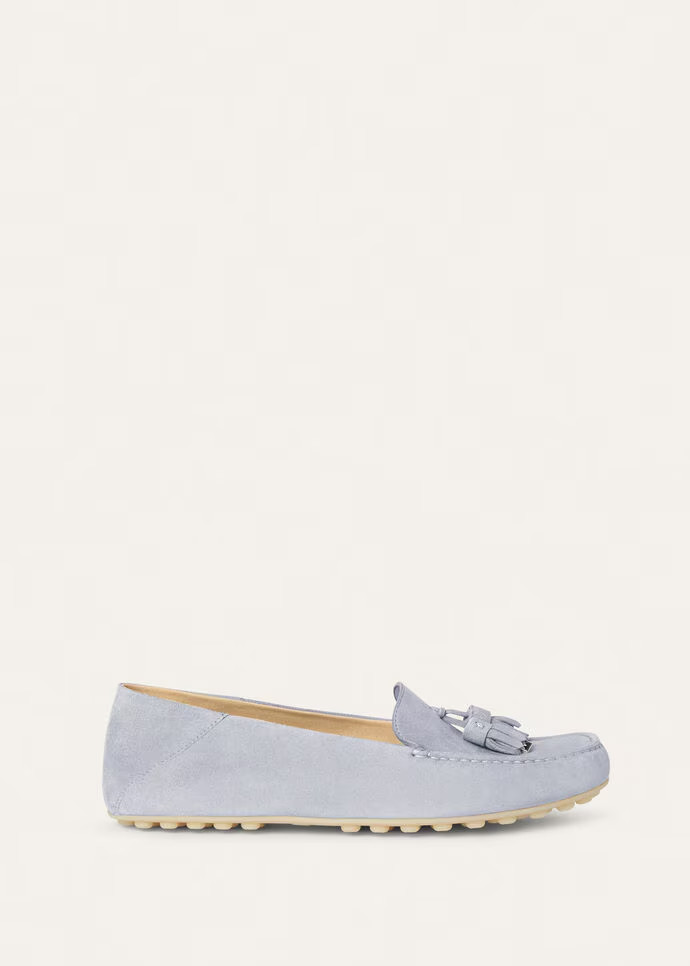 Loro Piana Dot Sole Walk Loafers Zircon For Women – FAN0109 6AV1 - Image 3