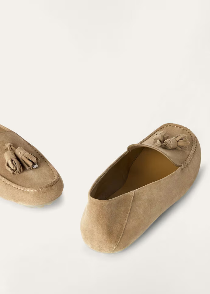 Loro Piana Dot Sole Walk Loafers Cashew Butter For Women – FAN0109 D846 - Image 5