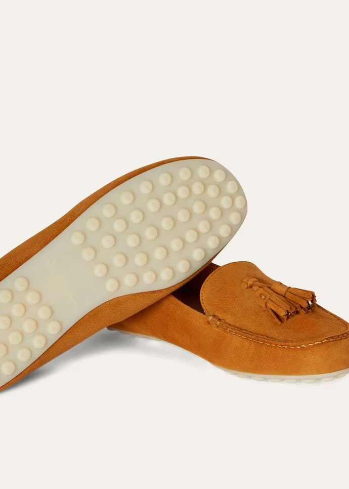 Loro Piana Dot Sole Walk Loafers Chianti Cork For Women – FAN0109 L08R - Image 2